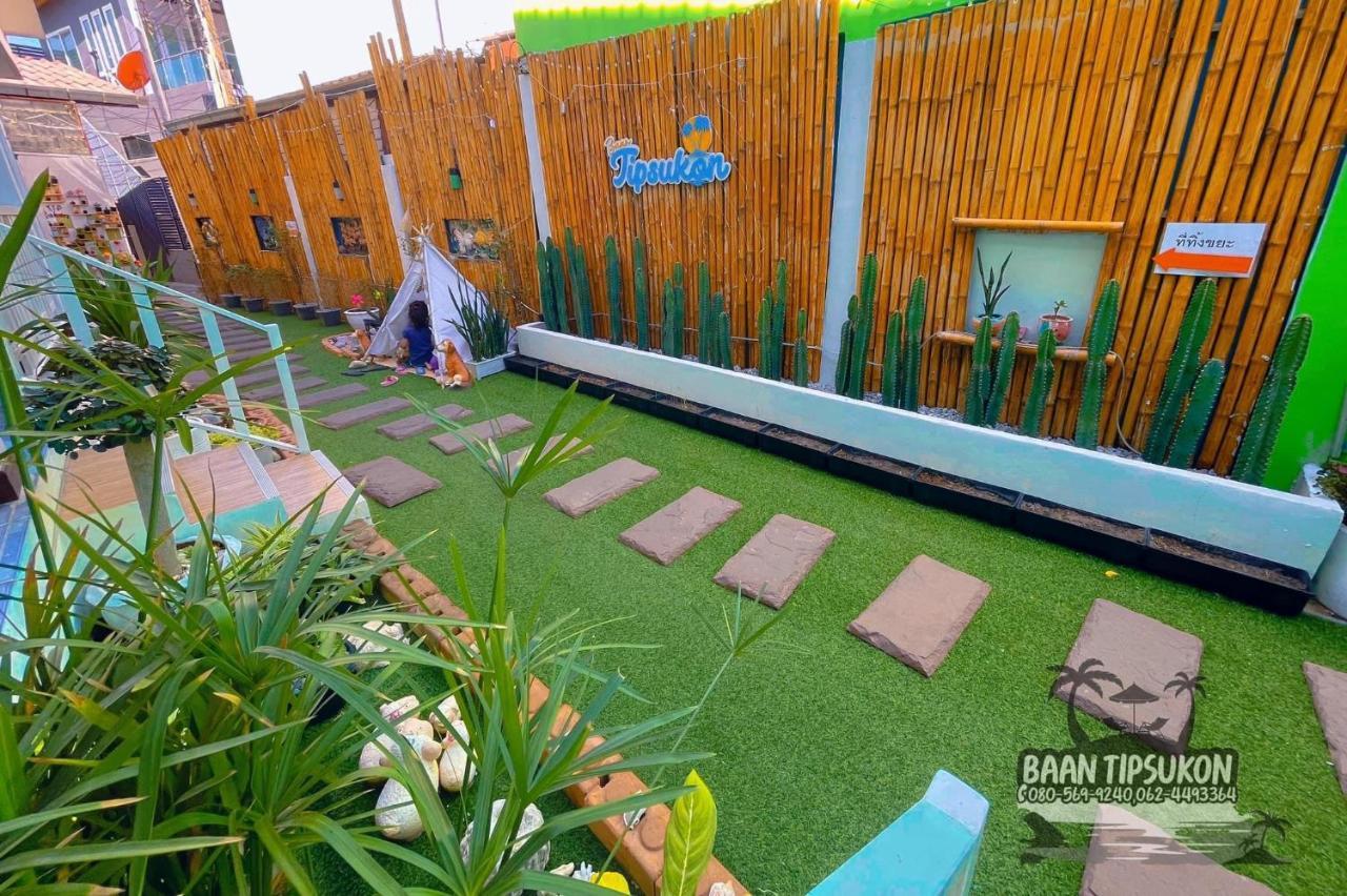 Baan Tipsukon Bed & Breakfast Ko Lan Bagian luar foto